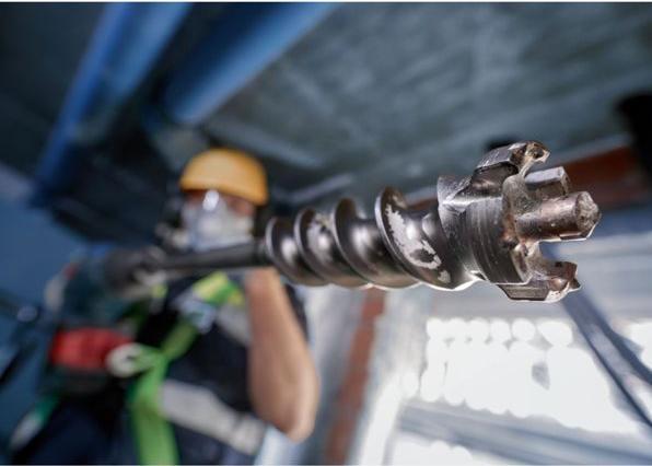 Actual product image Bosch Professional Zubehör PRO SDS max-9 break through drill bit, 55 x 450 x 600 mm (55 millimetres)
