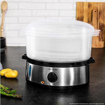 Produktbild Cecotec Elektrischer Dampfgarer Vapovita 3000 INOX