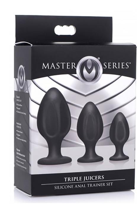 Produktbild Master Series Triple Juicers Silicone Anal Trainer Set