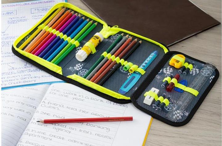 Image du produit EberhardFaber Mallette Racecar 32 pièces, verte