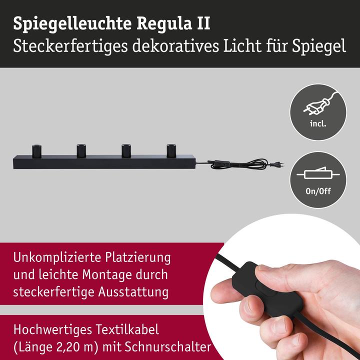 Immagine prodotto Paulmann Spiegelleuchte Regula II