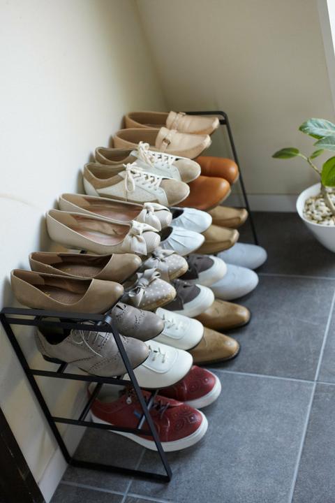 Immagine prodotto Yamazaki Scarpiera estensibile a 3 livelli TELAIO (41 x 25 x 46 cm)