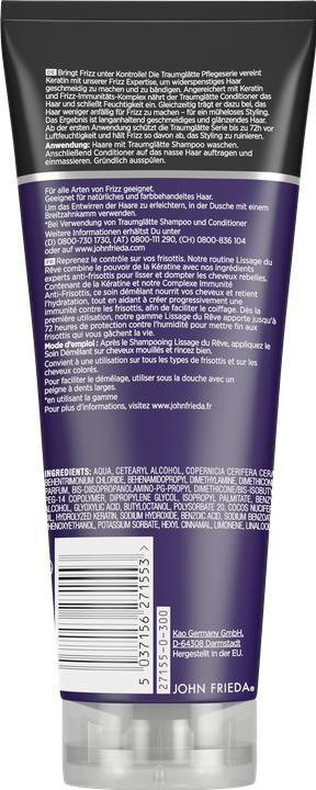 Image du produit John Frieda Frizz Ease - Après-shampooing lissant de rêve (250 ml)