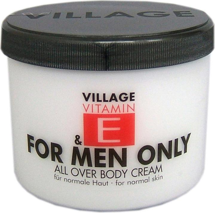 Produktbild Village Vitamin E Bodycream For men only (Körpercreme, 500 ml)