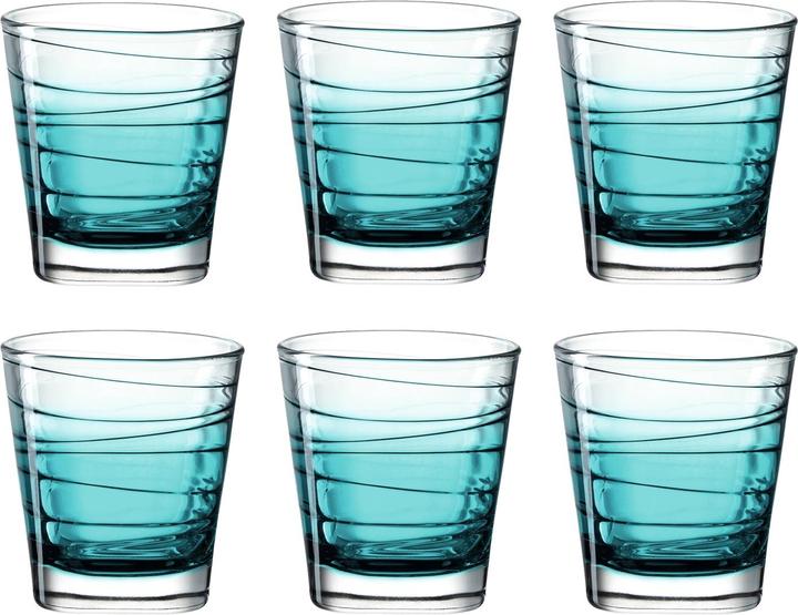 Immagine prodotto Leonardo Bicchiere per bere Vario Struttura 250 ml, 6 pezzi, verde (0.25 l, 6 x)