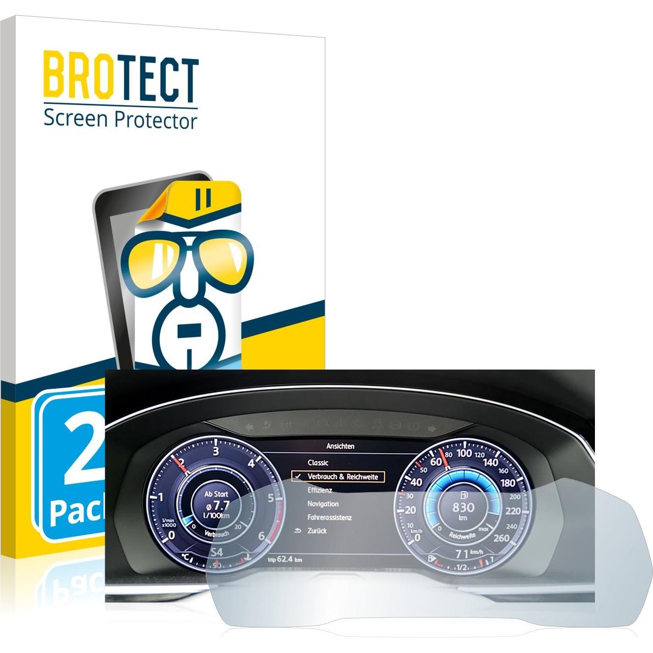 BROTECT, Accessori per navigatori GPS, Pellicola Trasparente