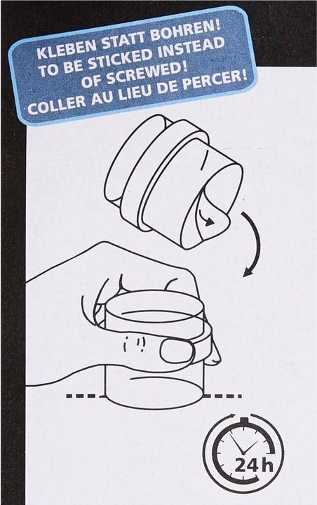Produktbild Wagner System Türstopper Clear,selbstkleb.
