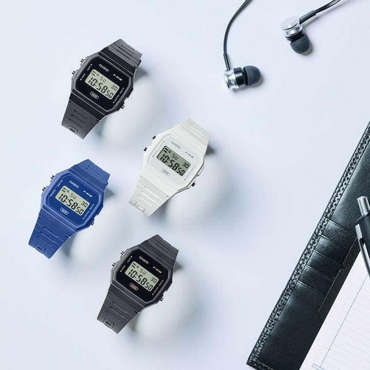 Image du produit Casio F-91WB-2A1EF (Montre numérique, 33 mm)