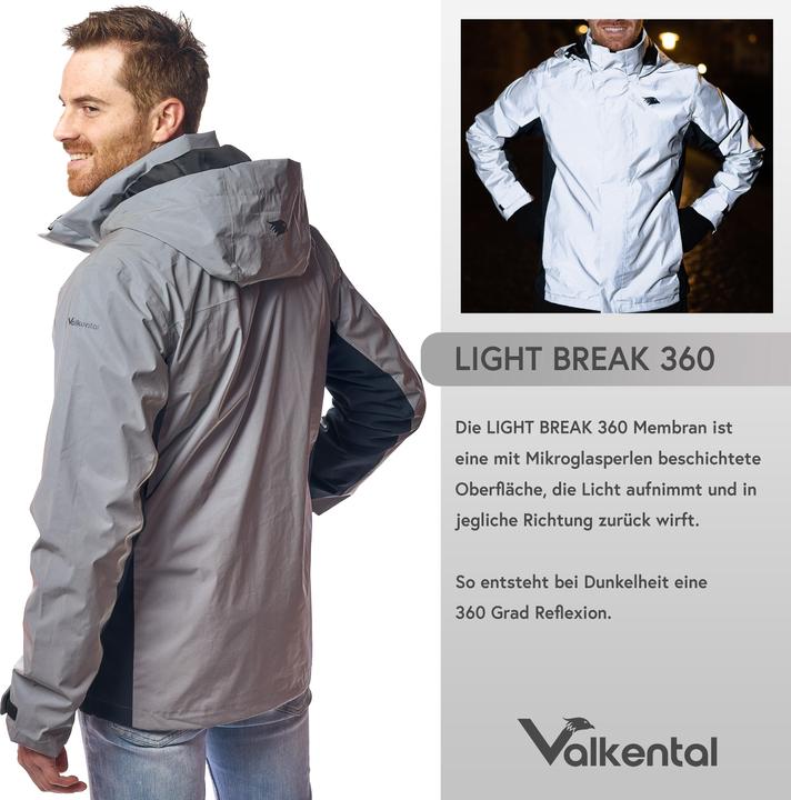 Produktbild Valkental 3in1 Smart Jacket - Wasserdichte Jacke mit Fleece Zipp-In - Herren (S)