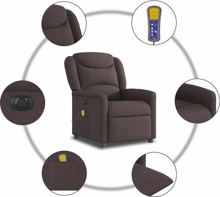 Image du produit vidaXL elektrischer Massagesessel