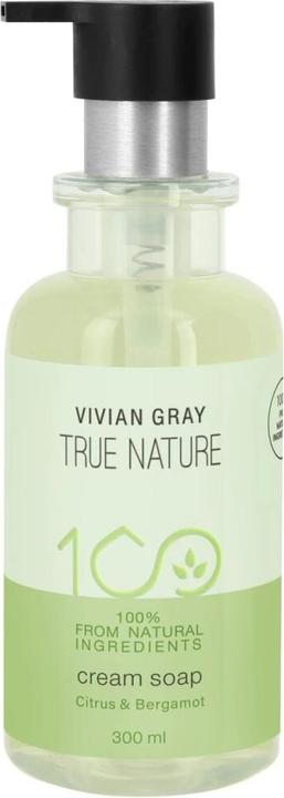 Actual product image Vivian Gray True Nature Citrus & Bergamot Cream Soap - 300 ml (Liquid soap, 300 ml)
