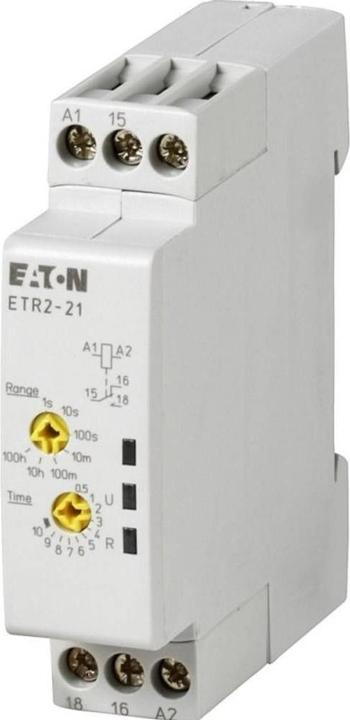 Produktbild Eaton Zeitrelais, 0,05 s-100 h, 24-240 V AC 262687