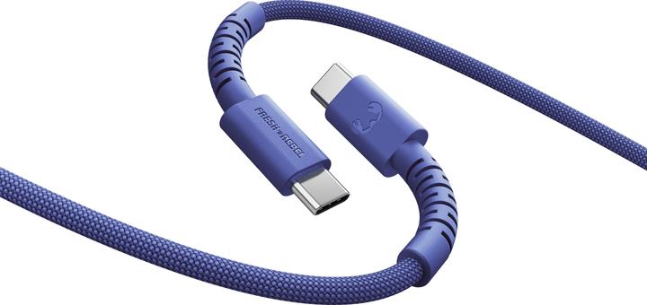 Produktbild Fresh'N Rebel Fresh 'n Rebel USB-C to USB-C True Blue (2 m, 100 W)