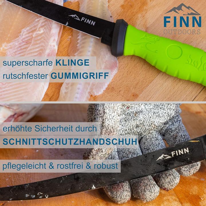 Produktbild FINN Outdoors Filetiermesser-Set (20.50 cm)