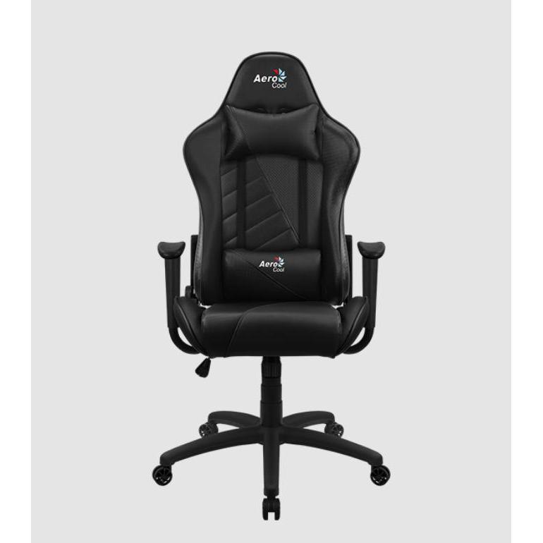 AeroCool AC-110 AIR Universal-Gamingstuhl Luftgefüllter Sitz, Gaming Stuhl, Schwarz