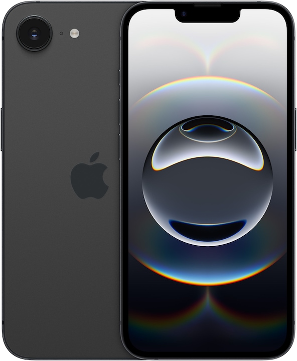 Apple iPhone 16e (256 GB, Black, 6.10", Dual SIM, 48 Mpx, 5G)