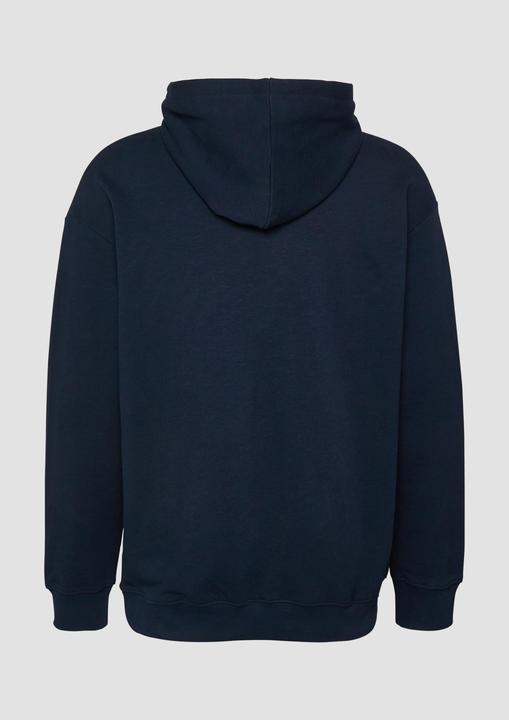 Produktbild s.Oliver Sweatshirt Kapuzen-Sweatshirt im Modern Fit mit College-Artwork (M)