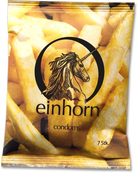 Actual product image Einhorn Condoms Condom Unicorn Foodporn (7 pcs.)
