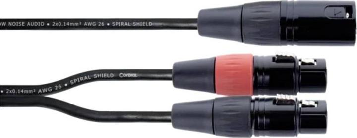 Actual product image Cordial 2in1 (0.30 m, XLR Cables)