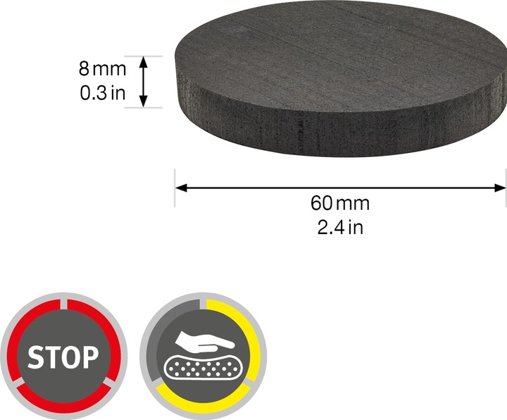 Produktbild Vibrationsdämpfer ø 60 mm 2 Stk.