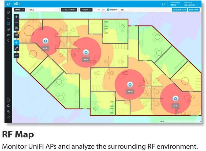 Immagine prodotto Ubiquiti UniFi AP AC-PRO (1300 Mbit/s)