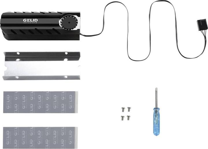 Productafbeelding Gelid HS-M2-SSD-22 IceCap Pro M.2 SSD harde schijf koeler