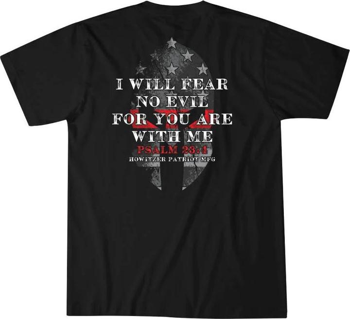 Actual product image Howitzer T-Shirt NO FEAR, black (L)