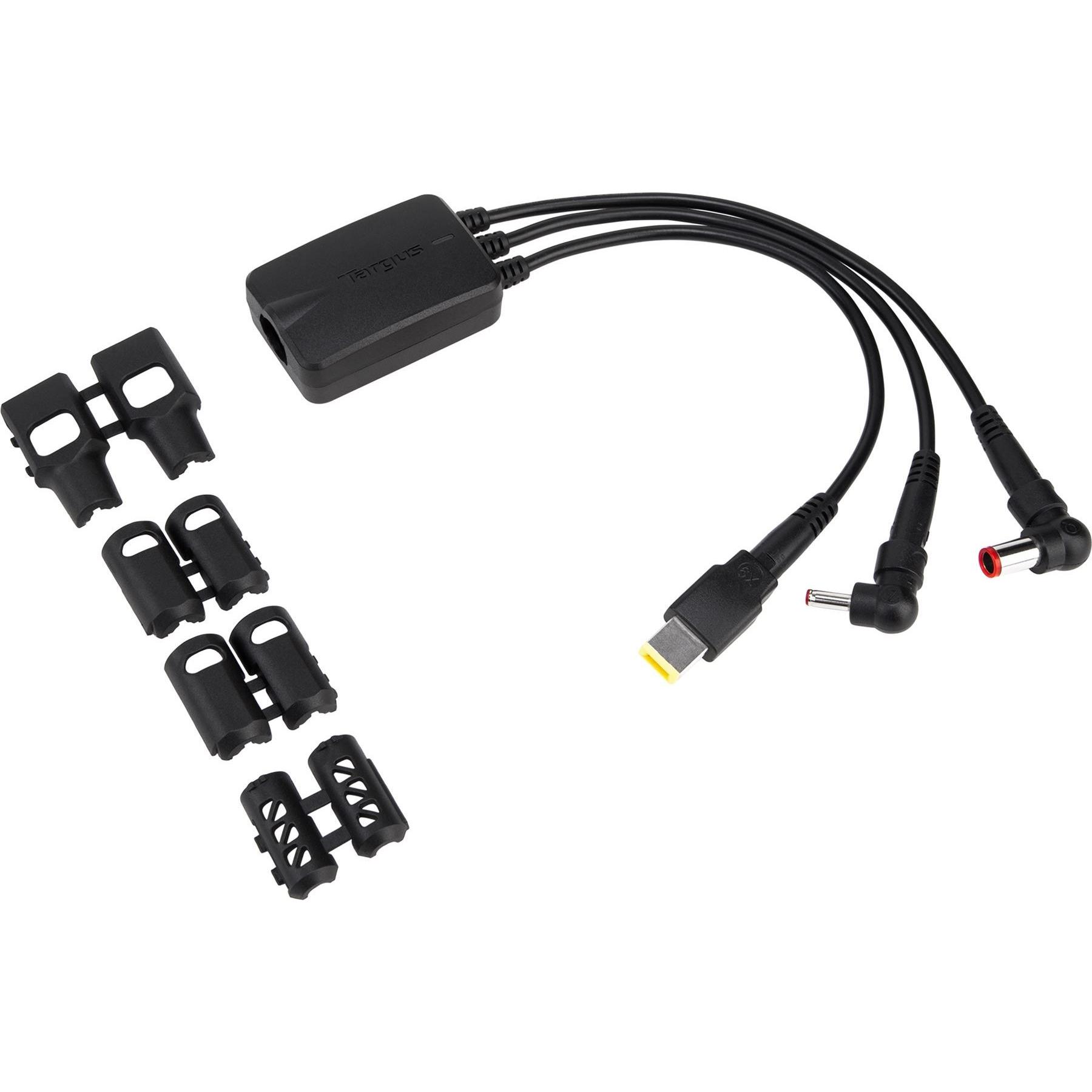 Thumbnail - Targus 3Way DC Charging Hydra Kabel, Notebook Netzteil, Schwarz
