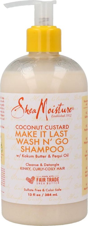 Actual product image Shea Moisture Coconut Custard Shampoo (384 ml, Liquid shampoo)