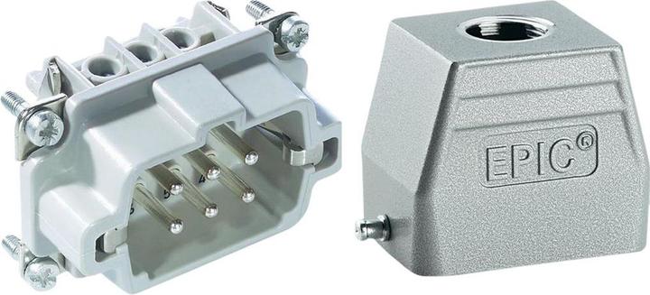 Image du produit Lapp Kit de connecteurs de câble EPIC®KIT H-BE 6 75009635 6 + vis PE 1 kit