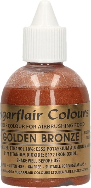 Produktbild Sugarflair Airbrush-Farbstoff - Bronze