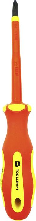 Toolcraft VDE-schroevendraaier Phillips PH2 (Phillipps kruissleuf (PH))