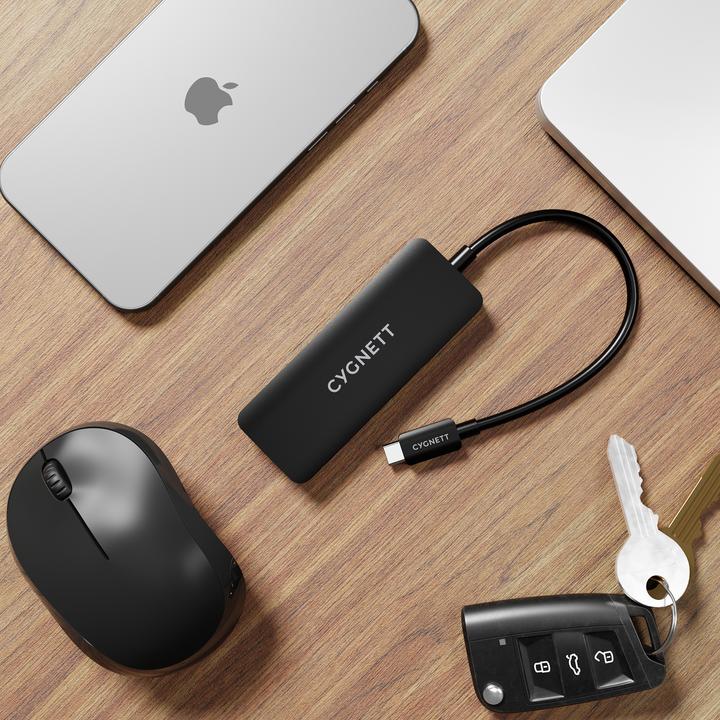 Produktbild Cygnett USB-C-Hub, Unite 3-in-1, Dreifach-HDMI (USB-C, 3 Ports)