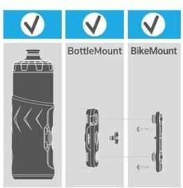 Produktbild Fidlock TWIST Trinkflasche 600 ml mit bike base Haltesystem (0.60 l)
