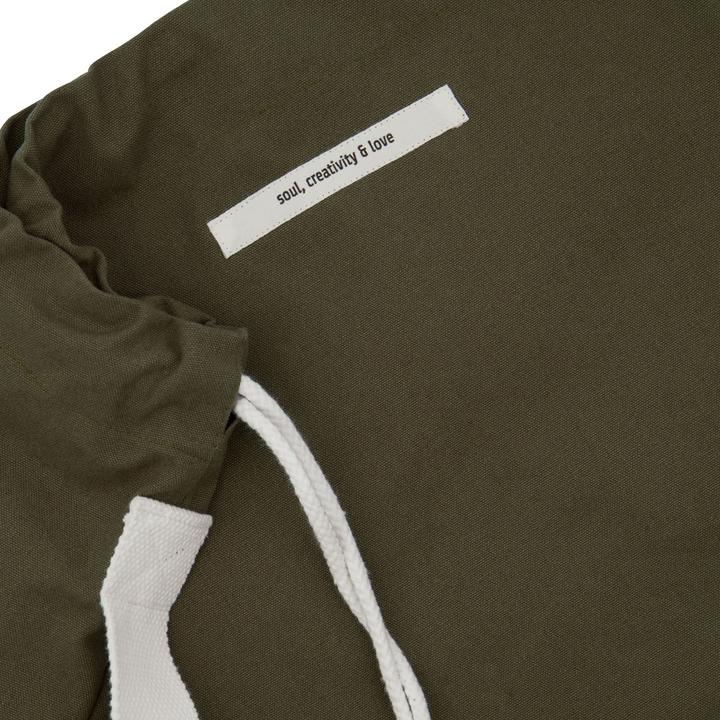 Actual product image Meraki Cataria Cotton bag - Army green (304030318)