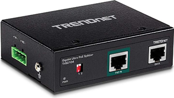Produktbild Trendnet TI-SG104 PoE-Splitter (DIN-Schienenmontage möglich) (PoE Splitter)