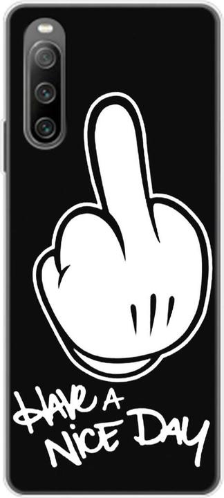 Produktbild König Design Hülle Handy Schutz für Sony Xperia 10 IV Case Cover Tasche Bumper Etuis TPU Neu (Sony Xperia 10 IV)