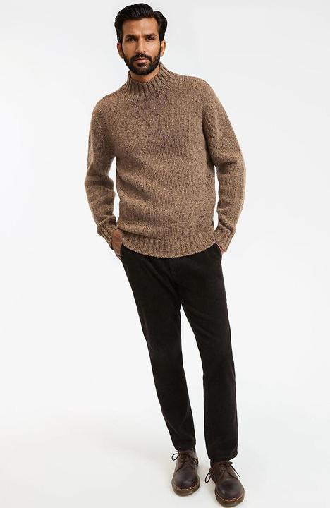 Immagine prodotto La Redoute Collections Grobstrickpullover mit Stehkragen (L)