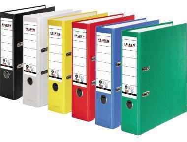Produktbild Falken Ordner Recycolor Rückenbreite: 80 mm Verwendung für Papierformat: DIN A4 (A4, 80 mm, 1 Stück)