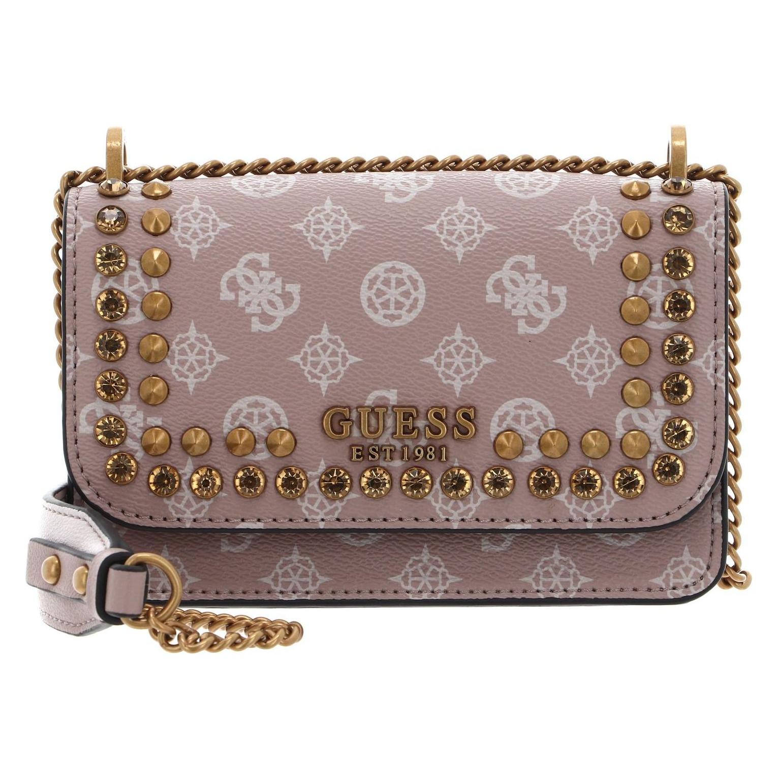 Guess, Damen, Handtasche, Fynna Convertible Crossbody Flap, Rosa
