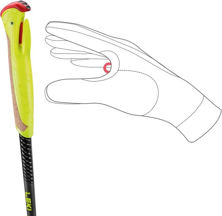 Image du produit Leki Evotrail FX.One TA Bâtons de trail running (115 cm)