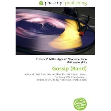 Gossip (Band), Fachbücher