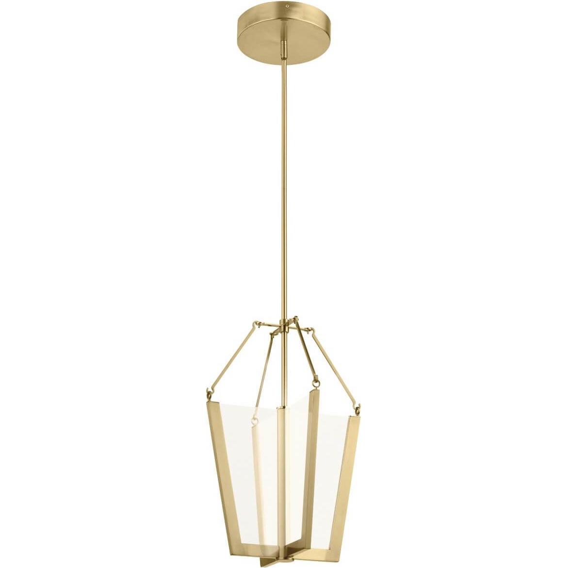 Thumbnail - Elstead Lighting, Pendelleuchte, Calters LED Hängeleuchte 50cm Champagner-Gold (2088 lm)