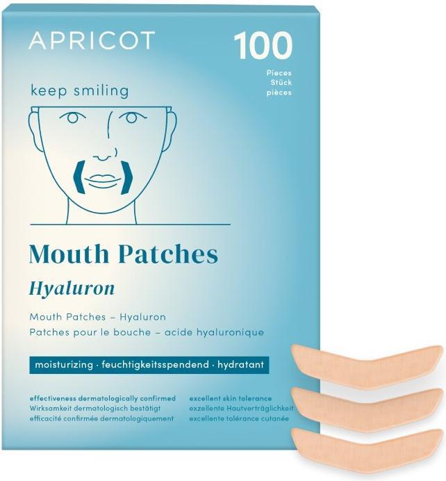 Actual product image Apricot Mundpflaster keep smiling 100 (100 x)