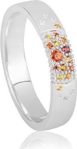 Produktbild Breuning RING - E.SAFIR COGNAC ORANGE/Brill. 0,026 Ct. H/si (61, 585/14 K Gold)