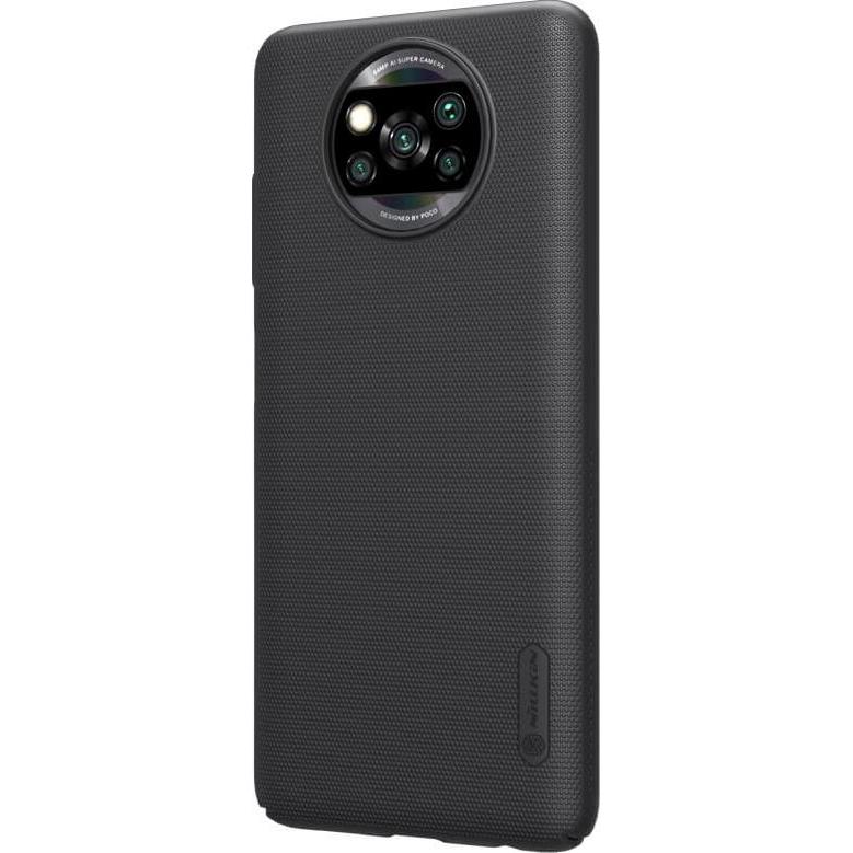 Thumbnail - Nillkin Super Frosted Shield Series (Xiaomi Poco X3), Smartphone Hülle, Schwarz
