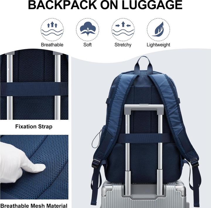 Produktbild Only-Bags.Store Rucksack Schulmädchen, Casual Travel Daypack, Laptop-Rucksack im Teenager, Rucksack Wasserdicht