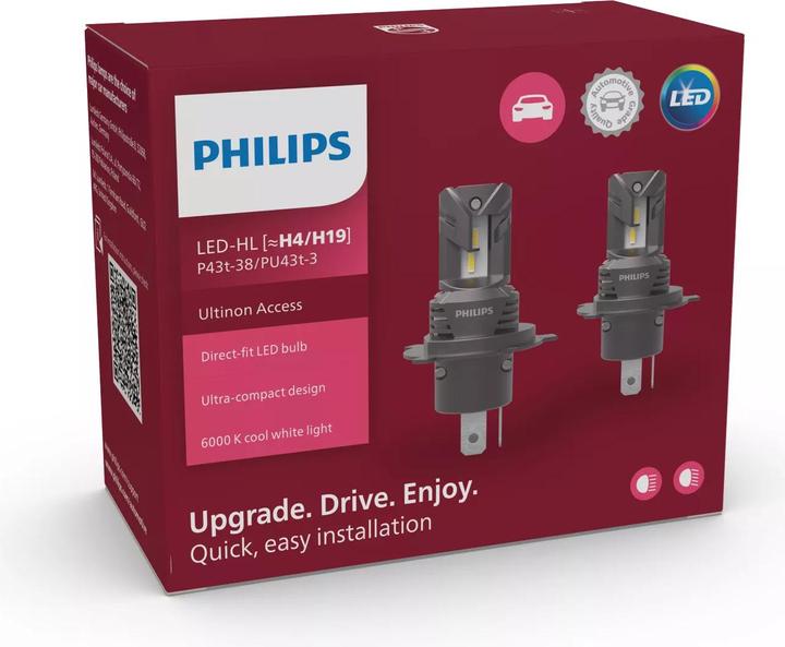 Produktbild Philips Ultinon Access 11342U2500C2 Schnelle und einfache Installation (H4)