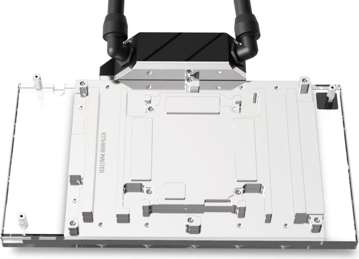 Actual product image Alphacool Eiswolf 2 AIO - 360mm RTX 4090 Aorus Master - Gaming with Backplate