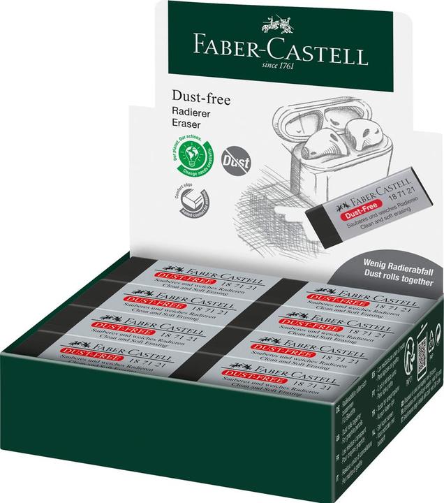 Produktbild Faber-Castell Radierer Dust-Free